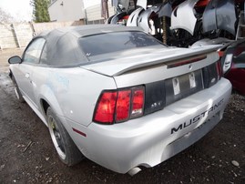 2000 FORD MUSTANG GT SILVER CONVERTIBLE 4.6L AT F18019